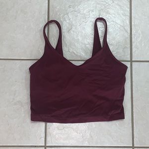 Lululemon cropped sports top